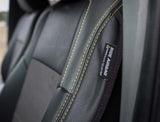 Front Seat Covers For '12-'15 Toyota Tacoma; Fold Flat Edition (Pair) - Custom