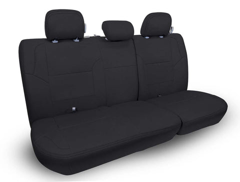 Rear Bench Cover For '12-'15 Toyota Tacoma Double Cab - All Black