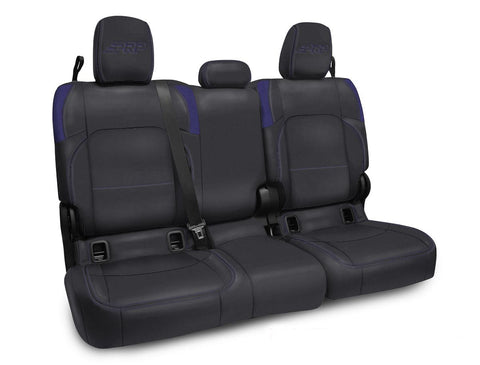 Rear Bench Cover For Jeep Gladiator JT  With No Armrest - Black And Purple
