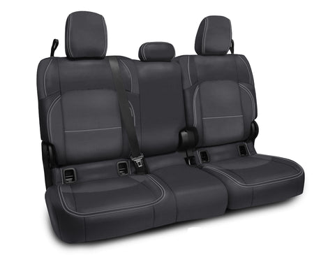 Rear Bench Cover For Jeep Gladiator JT  With No Armrest - Black And Grey