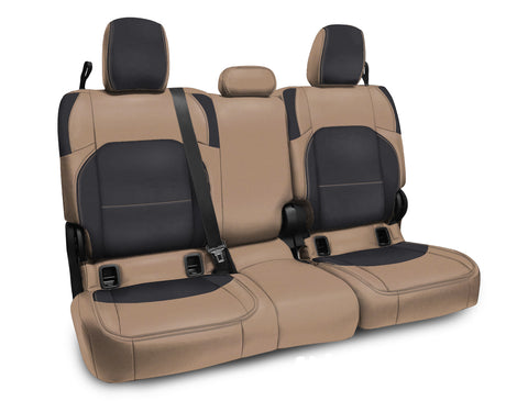 Rear Bench Cover For Jeep Gladiator JT  With No Armrest - Black And Tan