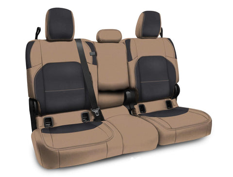 Rear Bench Cover For Jeep Gladiator JT  With Armrest - Black And Tan