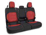 Rear Bench Cover For Jeep Gladiator JT  With Armrest - Black And Red