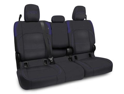 Rear Bench Cover For Jeep Gladiator JT  With Armrest - Black And Purple