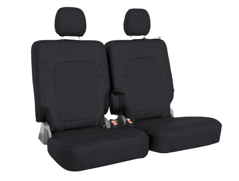 Rear Bench Covers For 2021+ Ford Bronco  2 Door - All Black