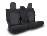 Rear Bench Covers For 2021+ Ford Bronco  4 Door - Black And Grey