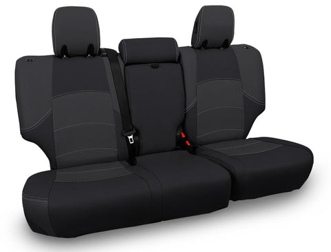 Rear Bench Cover For 2011-2024  Toyota 4Runner  5-seat Model - Black And Grey