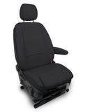 Front Seat Covers For 2019+ Mercedes Sprinter Van (Pair) - All Black