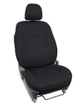 Front Seat Covers For 2015-2020 Subaru Outback (Pair) - All Black