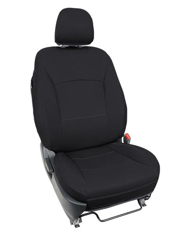Front Seat Covers For 2015-2020 Subaru Outback (Pair) - All Black
