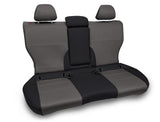 Rear Bench Seat Cover For 2015-2020 Subaru Outback - Black And Grey