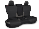 Rear Bench Seat Cover For 2021+ Subaru Outback - Black And Grey