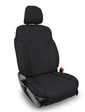 Front Seat Covers For 2013-2017 Subaru Crosstrek (Pair) - All Black