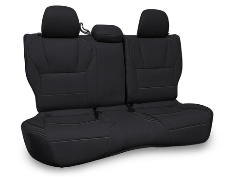 Rear Bench Seat Cover For 2018-2023 Subaru Crosstrek - All Black