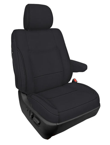 Front Seat Covers For 2003-2009 Lexus GX470 (Pair) - Black