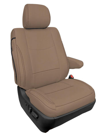 Front Seat Covers For 2003-2009 Lexus GX470 (Pair) - Beige