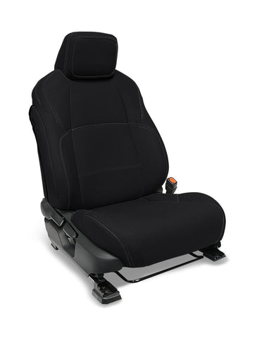 Front Seat Covers For 2024+ Toyota Tacoma (Pair) - All Black