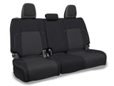Rear Bench Covers For 2024+ Toyota Tacoma - Black And Grey