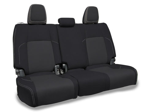 Rear Bench Covers For 2024+ Toyota Tacoma - Black And Grey