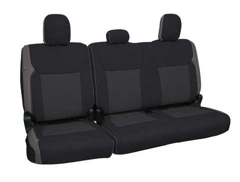 Rear Bench Seat Covers For 2021+ Ford F150  2023+ Super Duty  Grey