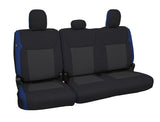 Rear Bench Seat Covers For 2021+ Ford F150  2023+ Super Duty  Blue