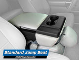 Center Jump Seat Cover W/ Upper Storage Console For 2015+ Ford F150  2017+ Super Duty