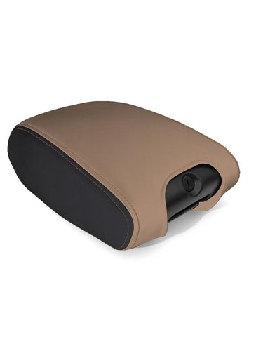Center Console Cover For '11–'18 Jeep Wrangler JK/JKU - Black And Tan
