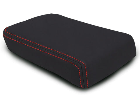 Center Console Cover For Polaris XPEDITION  Black With Red Stitch