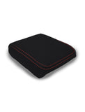 Center Console Cover For 2024+ Toyota Tacoma- Black With Red Stitch