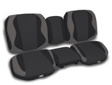 Seat Covers For 2018+ Can-Am Defender With High Bolster Seats (Pair) - Black And Gray