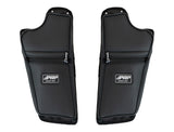 Front Lower Door Bags With Knee Pad For 16+ Polaris General (Pair)