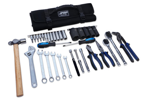 Kawasaki KRX Roll Up Tool Bag With 35pc Tool Kit