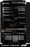 Kawasaki KRX Roll Up Tool Bag With 35pc Tool Kit