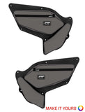 Front Door Bags With Knee Pad For Polaris RZR PRO XP  PRO R  Turbo R (Pair)  Custom