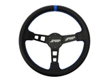 Deep Dish Leather Steering Wheel  Blue