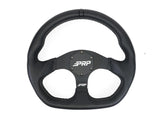 Comp R Leather Steering Wheel  Black