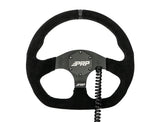 Heated Comp-R Suede Steering Wheel  Black