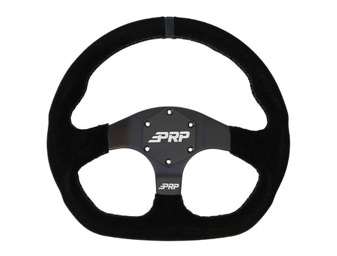 Comp-R Suede Steering Wheel  Blue