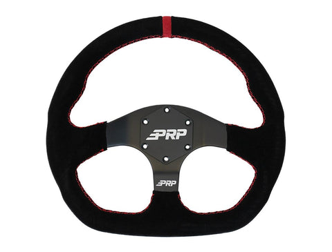 Comp-R Suede Steering Wheel  Red