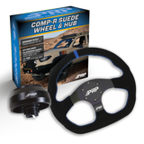PRP Suede D-Shape Steering Wheel Kit  Blue With Adapter Hub For Toyota  Lexus  Scion And Subaru