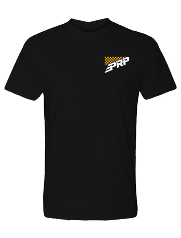 Checker T-Shirt  Black And Orange - 4X