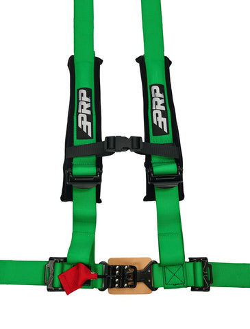 4.2 Harness With Latch And Link Lap Belt  Green