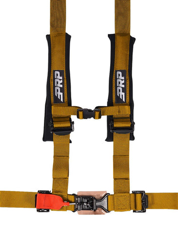 4.2 Harness With Latch And Link Lap Belt  Gold