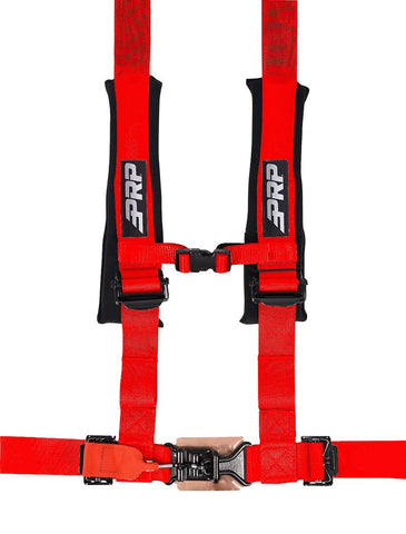 4.2 Harness With Latch And Link Lap Belt  Red