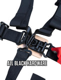 4.2 Harness With Latch And Link Lap Belt  Red