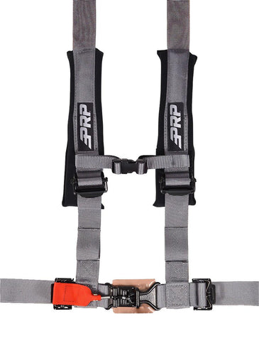4.2 Harness With Latch And Link Lap Belt  Silver