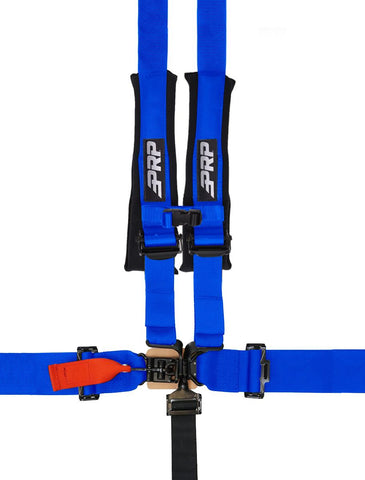 5.2 Harness With Shoulder Straps Sewn To Lap  Blue