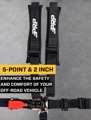 5.2 Harness With Shoulder Straps Sewn To Lap  Black