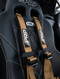 5.2 Harness With Shoulder Straps Sewn To Lap  Black
