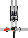 5.2 Harness With Shoulder Straps Sewn To Lap  Silver